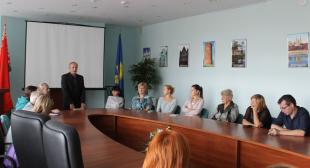 Прошла встреча с представителем РУВД Московского района города Минска