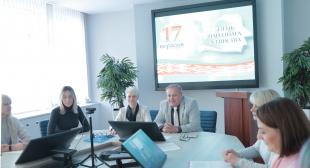 У БДПУ прайшла дыктоўка «Паэт народнага адзінства»,  прысвечаная Дню народнага адзінства і 110-годдзю з дня нараджэння Максіма Танка