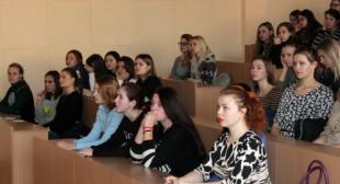 Прошла открытая лекция для студентов первого курса