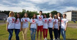 Педагогический отряд «Данко» организовал «Беларусіяду» для воспитанников оздоровительного лагеря