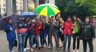Волонтерский отряд «Радуга» принял участие в городском празднике