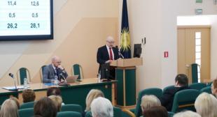 Адбылося пасяджэнне Савета ўніверсітэта
