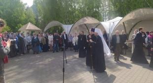 Ансамбль «Ярыца» БГПУ выступил на празднике святого праведного Иова Многострадального