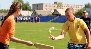 У Мар’інай Горцы згулялі ў беларускія народныя рухомыя гульні