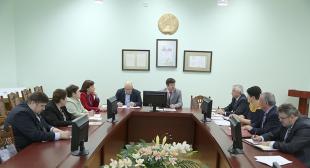 Делегация БГПУ посетила ГрГУ имени Янки Купалы