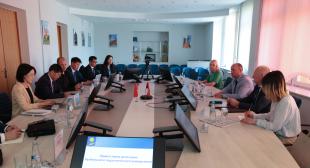 Делегация из Хуайиньского педагогического университета посетила БГПУ