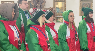 Газета «Адзінства» Борисовского района. Участники «Звездного похода» посетили Зембинский храм и Лошницкую гимназию
