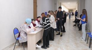 Информационное агентство БЕЛТА. Около ста студентов сдали кровь в День донора в БГПУ
