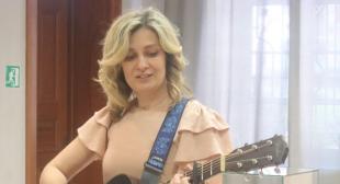 Кіраўнік студэнцкага тэатра А. Сівохіна прыняла ўдзел у прэзентацыі выставы