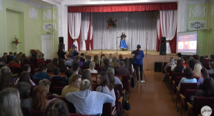 Лидское телевидение. В Лиде гостят студенты и педагоги Белорусского государственного педагогического университета имени Максима Танка