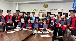 Международное  сотрудничество: вручены дипломы выпускникам совместной образовательной программы БГПУ – ДжГПУ