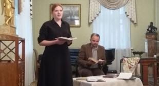 Народны літаратурны тэатр «Жывое слова» прыняў удзел у святочных мерапрыемствах да 140-годдзя з дня нараджэння Якуба Коласа