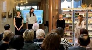 Народны літаратурны тэатр «Жывое слова» выступіў у Нацыянальнай бібліятэцы Беларусі