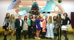 Новогоднее поздравление от участников волонтерского клуба факультета психологии 