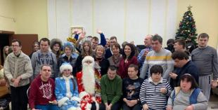 Новогодняя программа в адаптационно-оздоровительном центре “Остров надежды”