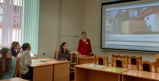Мастер-классы участников конкурса профессионального мастерства прошли на факультете естествознания