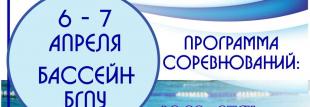 Первенство БГПУ по плаванию