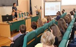 Первокурсники БГПУ встретились с представителем фонда «Дирекция II Европейских игр 2019 года»