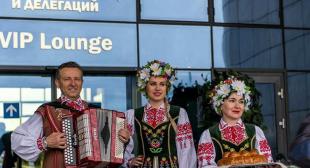 Народный ансамбль «Ярыца»  встретил участников Дней молодежи Азербайджанской Республики в Беларуси