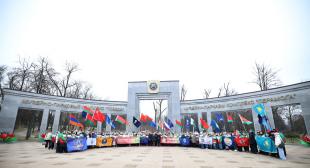 Портал sb.by. Флешмобом БГПУ в поддержку Александра Лукашенко открылся 60-й «Звездный поход»