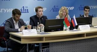Председатель студенческого совета БГПУ принял участие в Белорусско-Российской online-конференции 