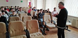 Представители БГПУ встретились с выпускниками Минского городского училища олимпийского резерва
