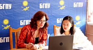 Преподаватели БГПУ провели онлайн-собеседование с китайскими гражданами, желающими обучаться в ведущем педагогическом вузе Беларуси
