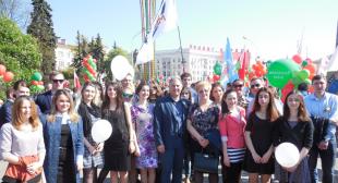 Преподаватели и студенты БГПУ приняли участие в праздничных мероприятиях, посвященных Дню Победы