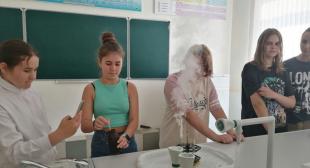 Профильный лагерь «Дети Менделеева» в БГПУ