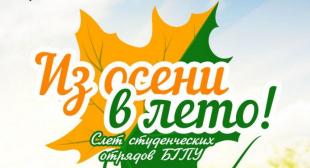 Пройдет слет студенческих отрядов БГПУ 