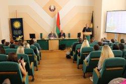 Прошла встреча преподавателей и студентов БГПУ с главой администрации Московского района г. Минска и председателем ВАК Республики Беларусь
