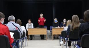 Прошла встреча со студентами 1 курса