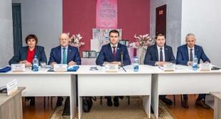 Ректор БГПУ выступил с докладом в круглом столе  «О состоянии и развитии непрерывного педагогического образования в Республике Беларусь»
