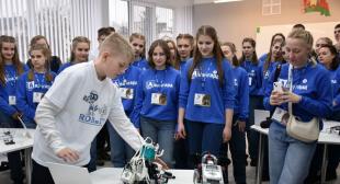 Сайт ГУО «Гимназия № 1 города Волковыска». Встреча с отрядом 