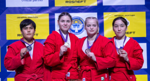 Студентка БГПУ Полина Грамотнева выступила на молодежном первенстве мира по самбо в Кыргызстане