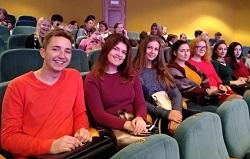 Студенты БГПУ на съемках проекта «Талент краіны»