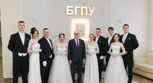 Студенты БГПУ приняли участие в Республиканском новогоднем балу