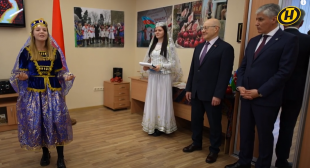 Телеканал ОНТ. Программа «Наше утро». День граната отметили в БГПУ