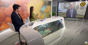 Телеканал ОНТ. Программа «Наше утро». В БГПУ проходят мероприятия ко Дню народного единства