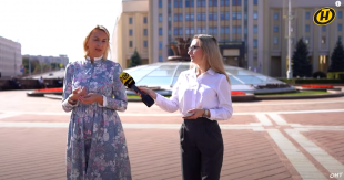 Телеканал ОНТ. Программа «Наше время». День учителя