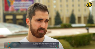 Телеканал ОНТ. Владимир Арутюнян – знакомимся с певцом 