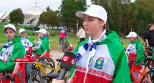 Телеканал СТВ. «Дорогами памяти» – велопробег ко Дню народного единства прошёл в Минске в четвёртый раз