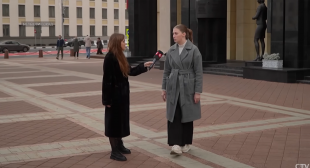 Телеканал СТВ. Ток-шоу «Большой город». Открыто движение по путепроводу на ул. Московской в Минске
