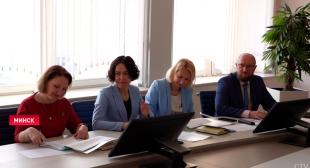 Телеканал СТВ. В БГПУ состоялось распределение – 16 молодых специалистов пополнят ряды педагогов Минской области