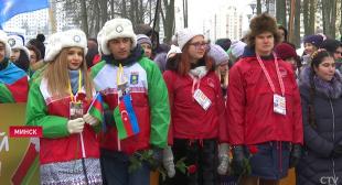 Телеканал СТВ. «Звёздный поход» стартовал в Минске: студенты из 7 стран принимают участие в вояже по местам боевой и трудовой славы