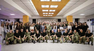Тематический вечер «Всё о той весне» в рамках сотрудничества БГПУ с военной академией Республики Беларусь
