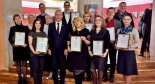 Творческие коллективы БГПУ награждены грамотами Московского района за активное участие в организации общественно значимых и культурно-массовых мероприятий