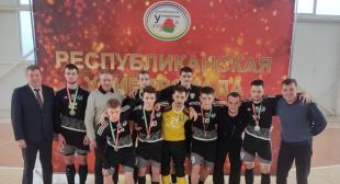Сборная команда БГПУ заняла второе место по мини-футболу среди мужских команд в Республиканской универсиаде