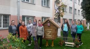 Студенческий актив БГПУ проводит октябрьскую акцию «Листопад» 