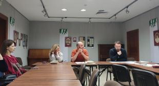 Удзел кіраўнікоў Народнага тэатра БДПУ «Жывое слова» ў сустрэчы ў межах літаратурнай школы «ТЭКСТ»